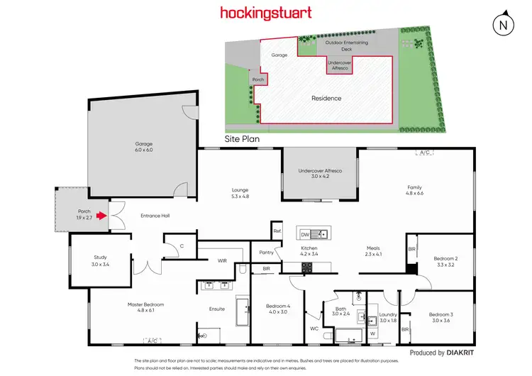 Floorplan of Homely house listing, 10 Daisy Circuit, Melton West VIC 3337