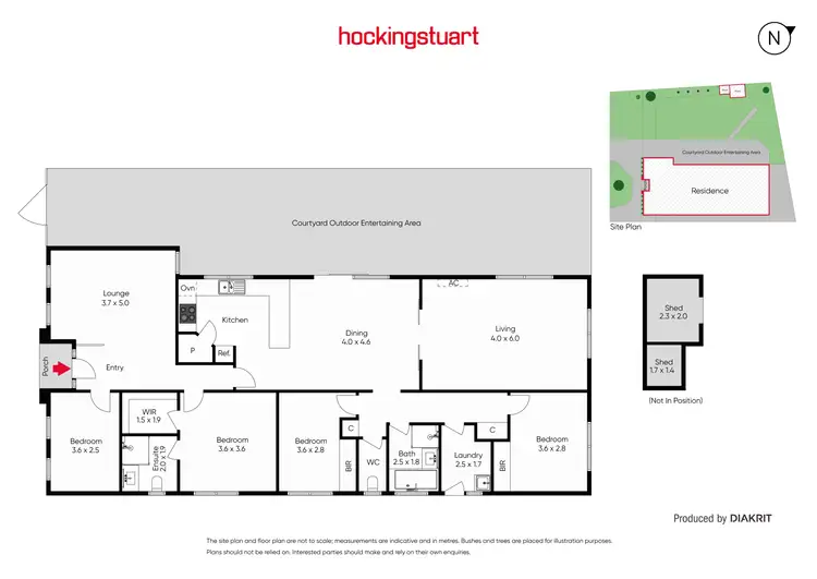 Floorplan of Homely house listing, 23 Darlingsford Boulevard, Melton VIC 3337