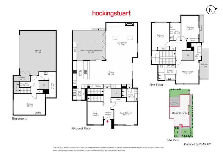 Floorplan of Homely townhouse listing, 2/35 Faversham Road, Canterbury VIC 3126