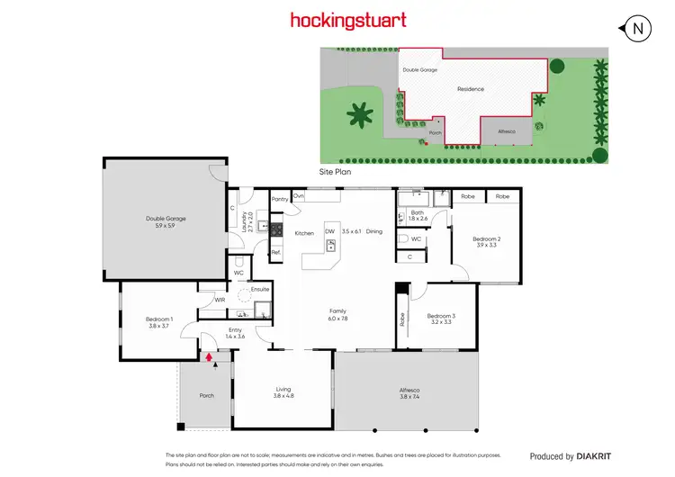 Floorplan of Homely house listing, 35 Sunningdale Road, Rosebud VIC 3939