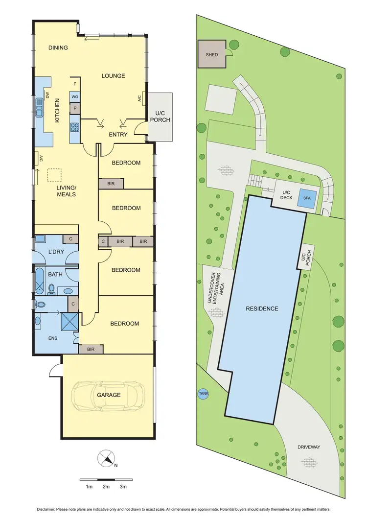 Floorplan of Homely house listing, 98 Buena Vista Drive, Montmorency VIC 3094