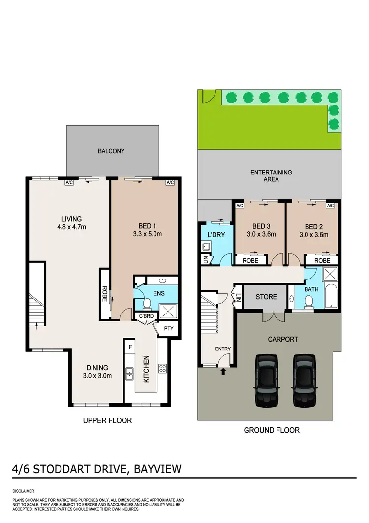 Floorplan of Homely unit listing, 4/6 Stoddart Drive, Bayview NT 820