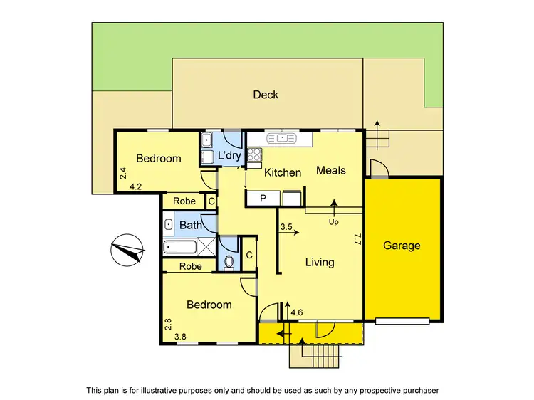Floorplan of Homely unit listing, 21/86 Graham Road, Viewbank VIC 3084