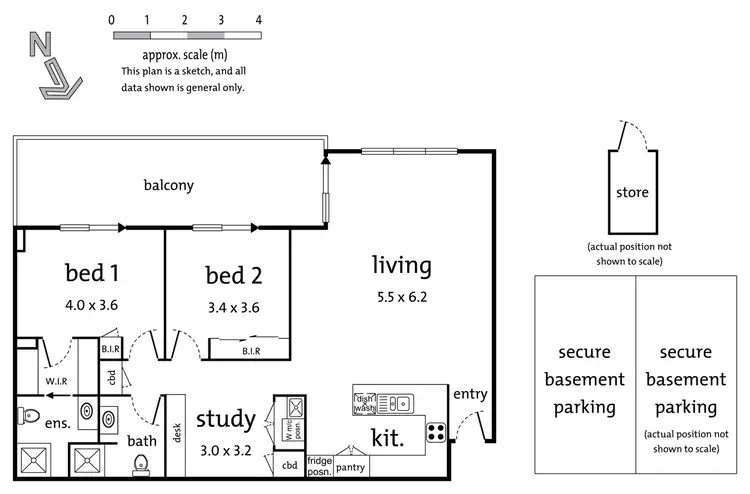 Floorplan of Homely apartment listing, 23/881 Doncaster Road, Doncaster East VIC 3109