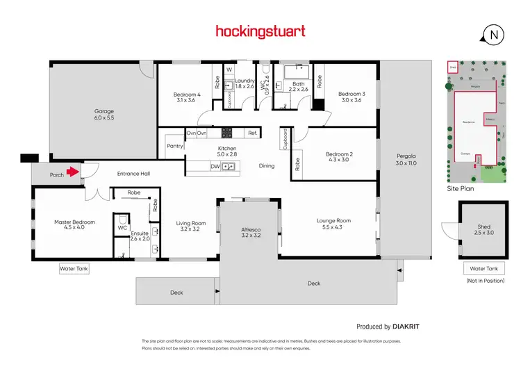 Floorplan of Homely house listing, 126 Dalray Crescent, Kurunjang VIC 3337