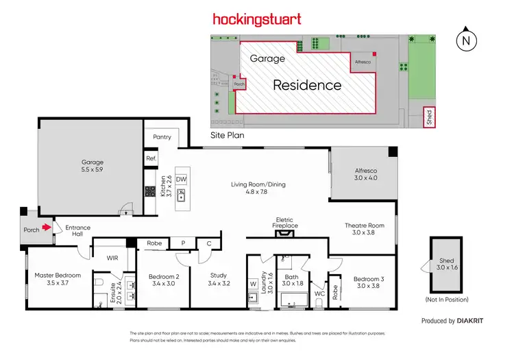 Floorplan of Homely house listing, 7 Parkinson Street, Melton South VIC 3338