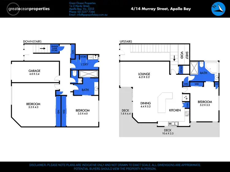 Floorplan of Homely house listing, 4/14 Murray Street, Apollo Bay VIC 3233