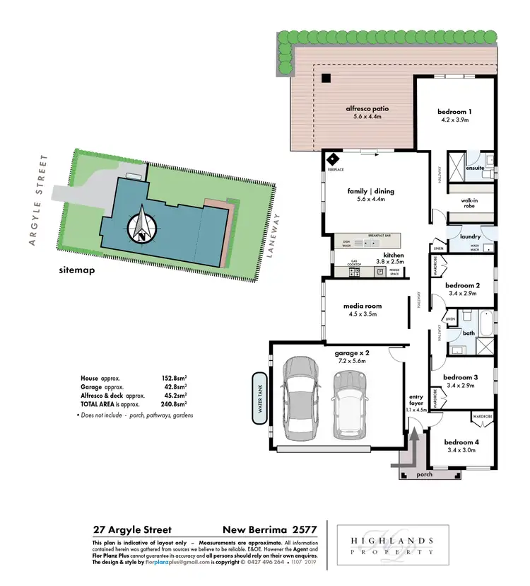 Floorplan of Homely house listing, 27 Argyle Street, New Berrima NSW 2577