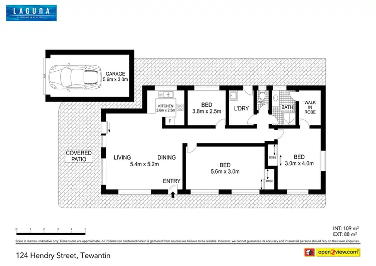 Floorplan of Homely house listing, 124 Hendry Street, Tewantin QLD 4565
