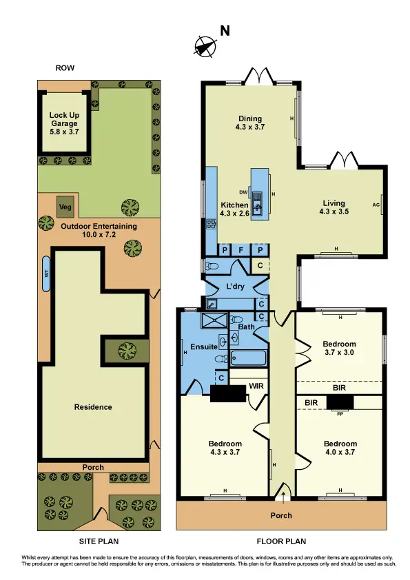 Floorplan of Homely house listing, 57 Hannan Street, Williamstown VIC 3016