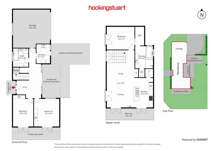 Floorplan of Homely house listing, 9 Kevington Drive, Eynesbury VIC 3338