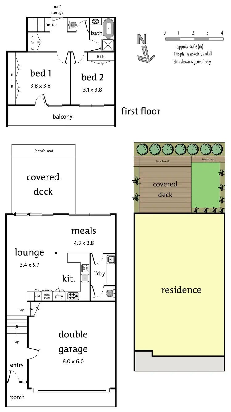 Floorplan of Homely unit listing, 11/32 Ballamore Crescent, Doncaster VIC 3108