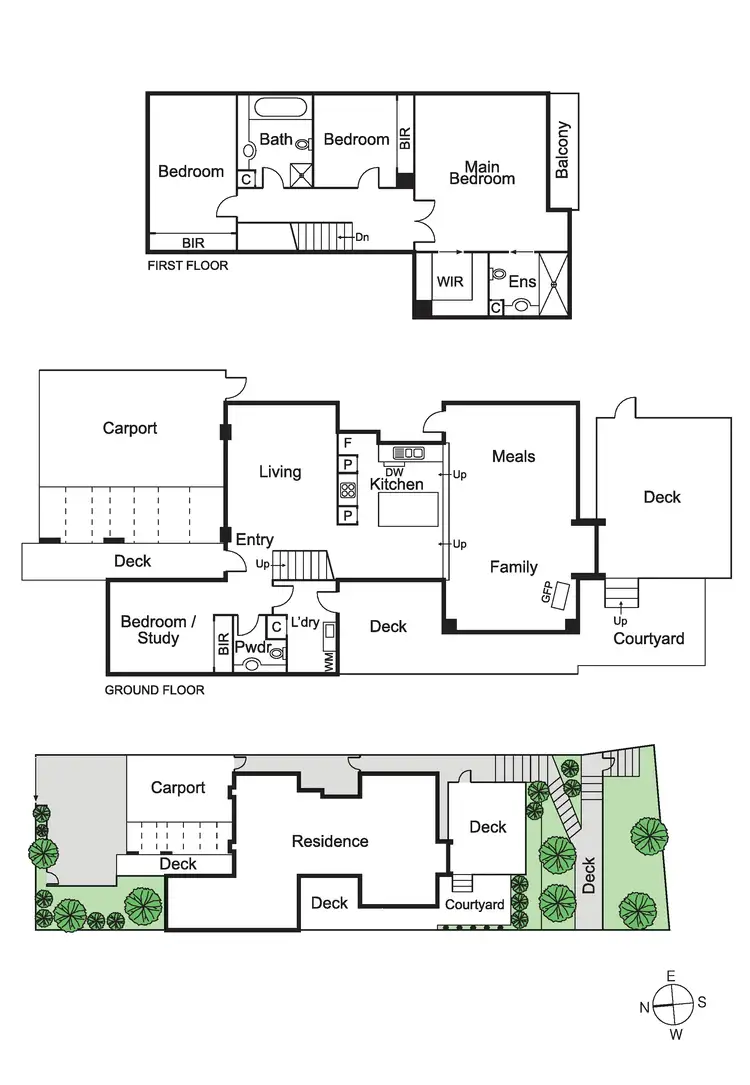 Floorplan of Homely house listing, 468 Brunswick Road, Brunswick West VIC 3055