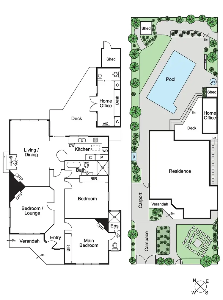 Floorplan of Homely house listing, 13 Coronation Street, Brighton East VIC 3187