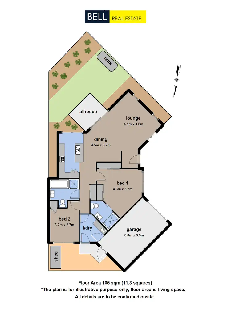 Floorplan of Homely unit listing, 3/3 Ann Street, Bayswater VIC 3153