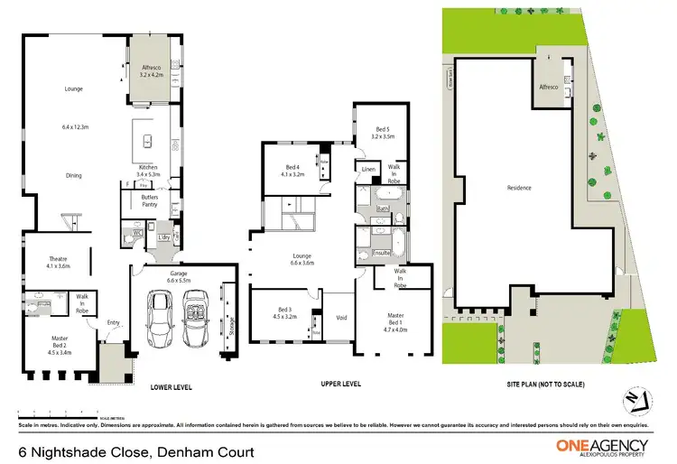 Floorplan of Homely house listing, 6 Nightshade Close, Denham Court NSW 2565