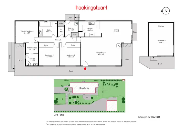 Floorplan of Homely house listing, 2 Albert Lane, Daylesford VIC 3460
