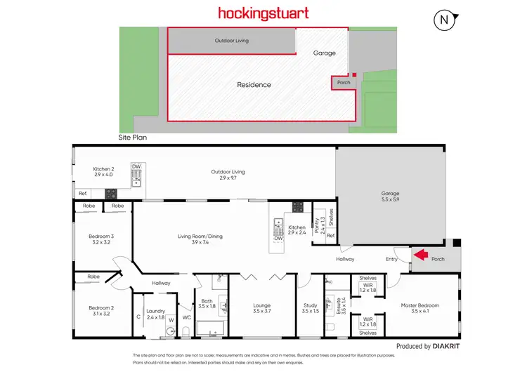 Floorplan of Homely house listing, 25 Caruana Crescent, Melton West VIC 3337