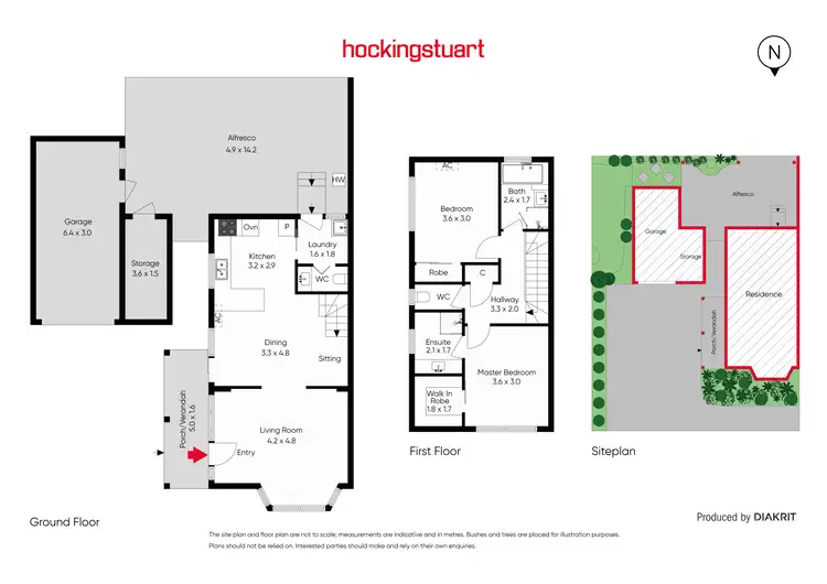 Floorplan of Homely townhouse listing, 4/44 Carween Avenue, Mitcham VIC 3132