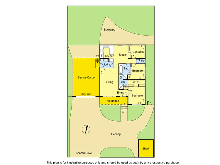 Floorplan of Homely villa listing, 2/75 Hailes Street, Greensborough VIC 3088