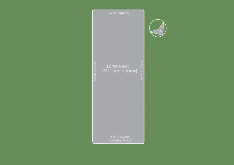 Floorplan of Homely land listing, 7 Locksley Road, Rye VIC 3941