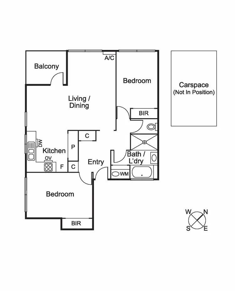 Floorplan of Homely apartment listing, 2/613 Inkerman Road, Caulfield North VIC 3161