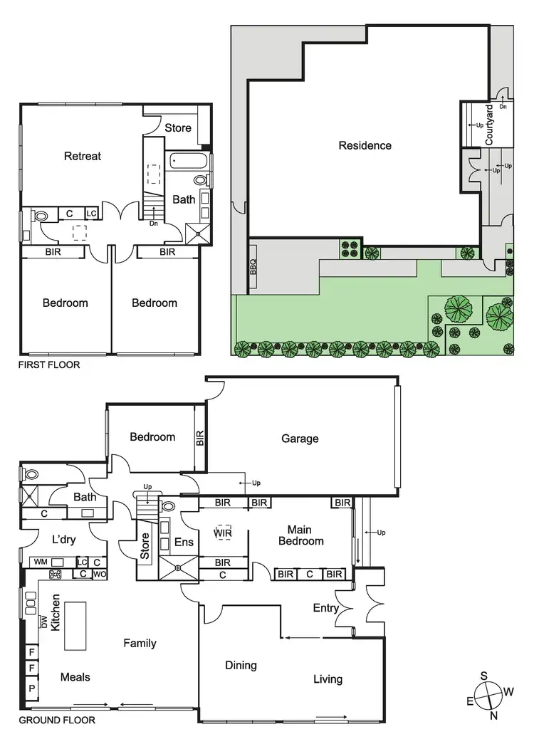 Floorplan of Homely house listing, 309 Alma Road, Caulfield North VIC 3161