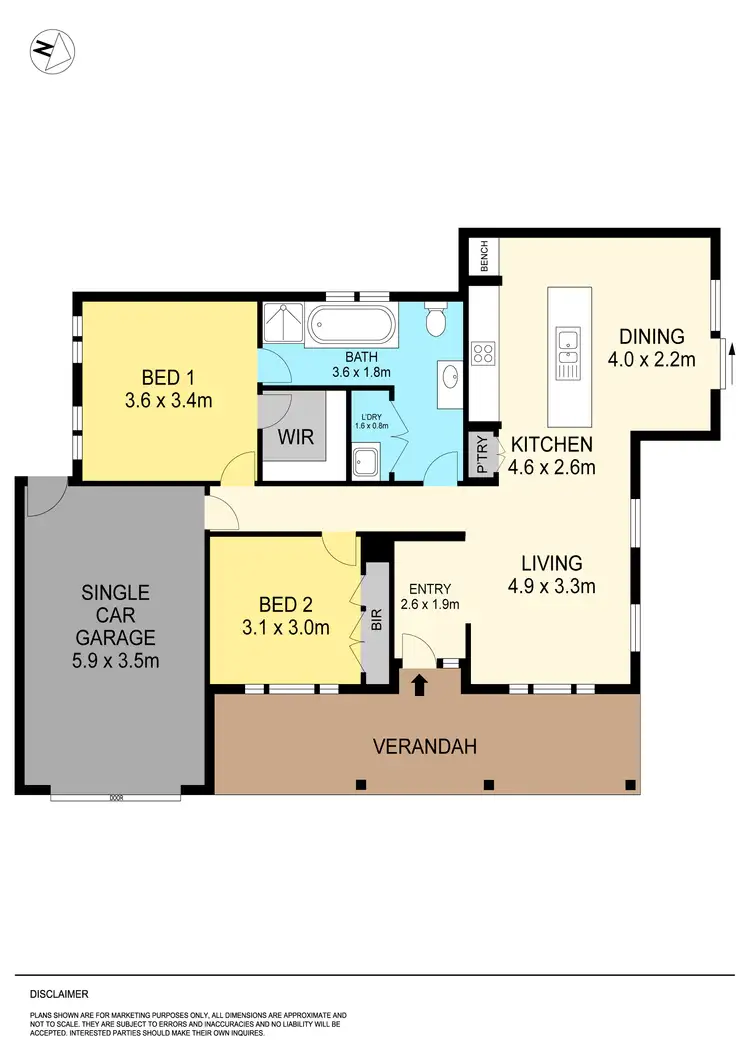 Floorplan of Homely house listing, 418 Talbot Street, Ballarat Central VIC 3350