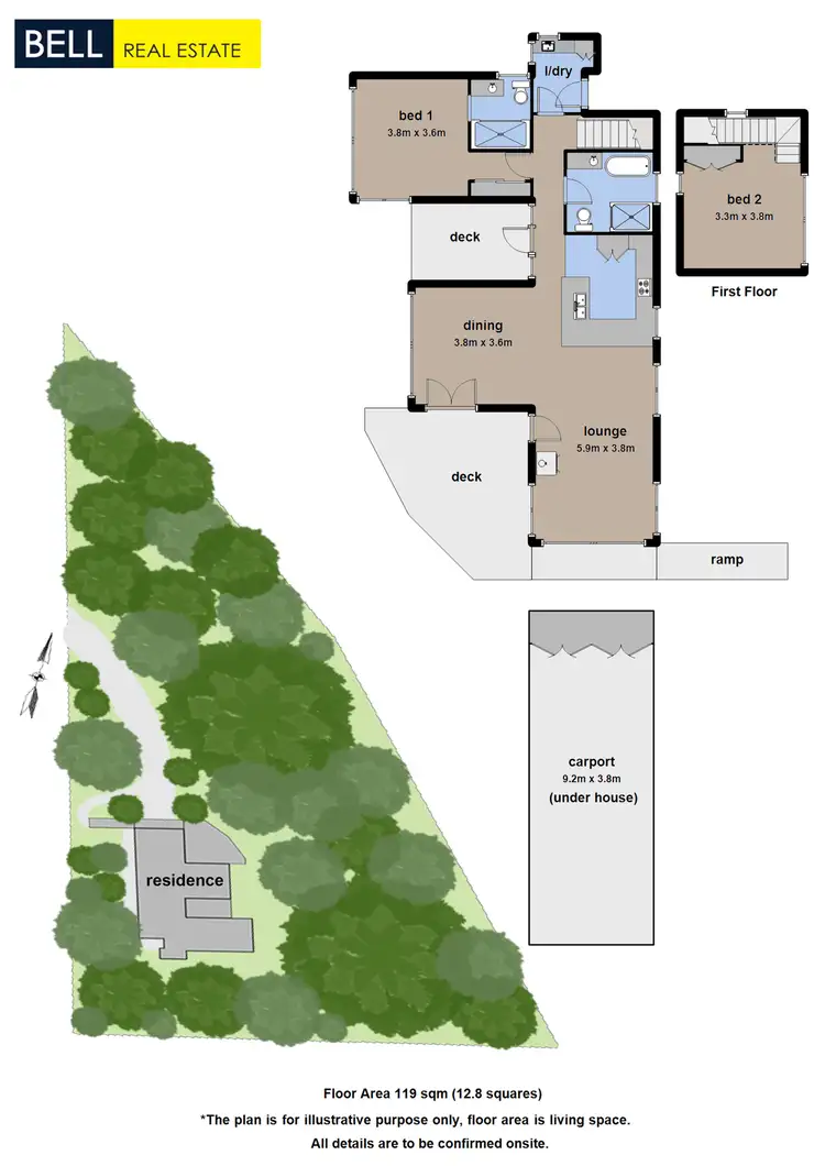 Floorplan of Homely house listing, 521 Mount Dandenong Tourist Road, Olinda VIC 3788