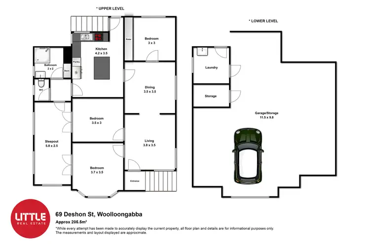 Floorplan of Homely house listing, 69 Deshon Street, Woolloongabba QLD 4102