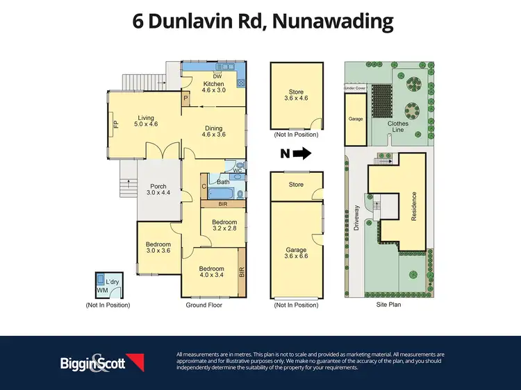 Floorplan of Homely house listing, 6 Dunlavin Road, Nunawading VIC 3131