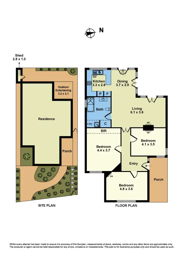 Floorplan of Homely house listing, 477 Melbourne Road, Newport VIC 3015