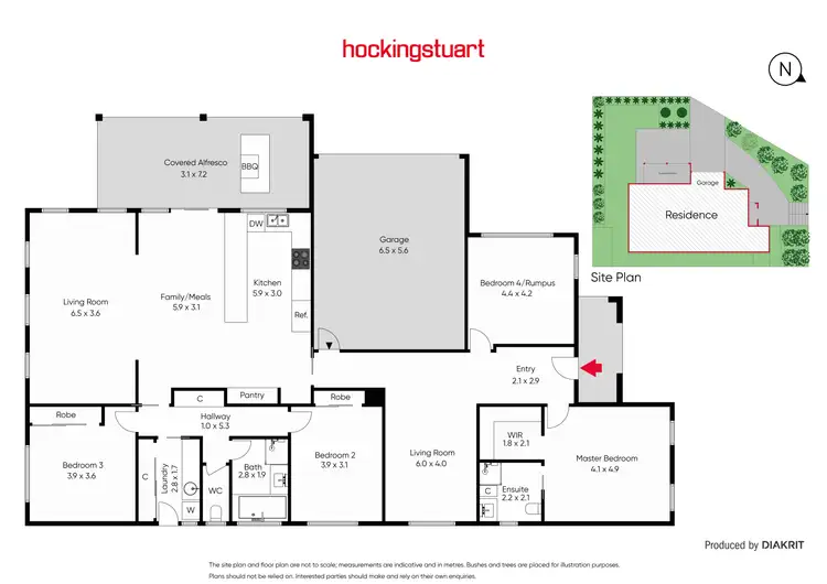 Floorplan of Homely house listing, 8 The Grange, Frankston South VIC 3199