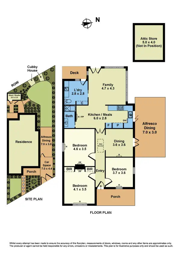 Floorplan of Homely house listing, 9 Clough Street, Williamstown VIC 3016