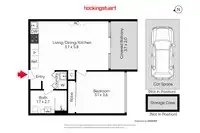 Floorplan of Homely apartment listing, 404/1 High Street, Preston VIC 3072