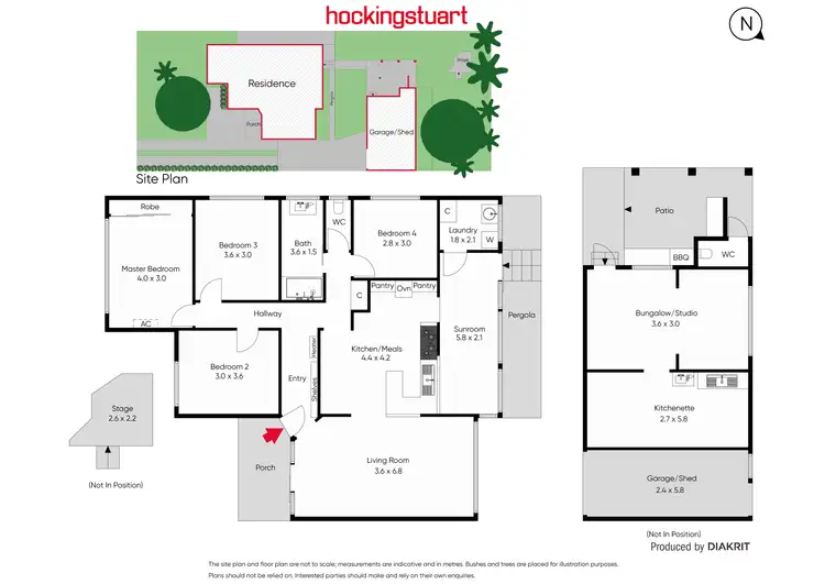Floorplan of Homely house listing, 26 McAlister Street, Frankston VIC 3199