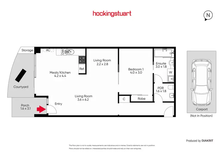 Floorplan of Homely apartment listing, 4G/5 Alma Road, St Kilda VIC 3182
