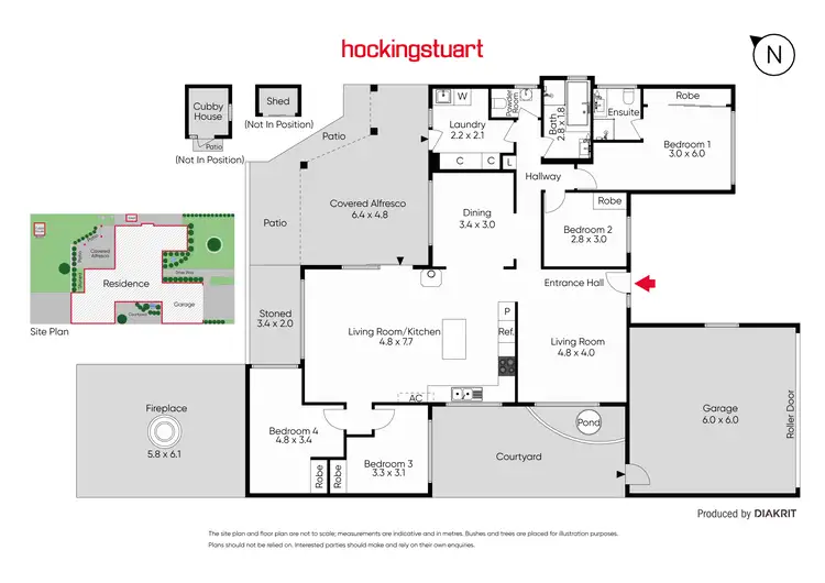 Floorplan of Homely house listing, 3 James McFarlane Wynd, Skye VIC 3977