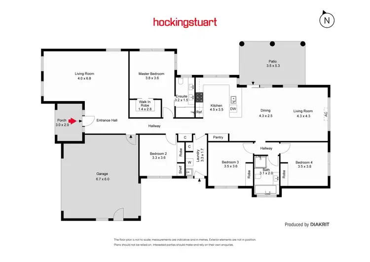 Floorplan of Homely house listing, 69 Faversham Avenue, Lake Gardens VIC 3355