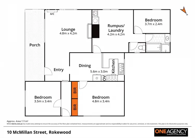 Floorplan of Homely rural property listing, 10 McMillan Street, Rokewood VIC 3330
