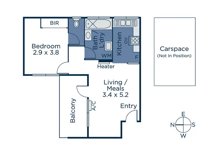 Floorplan of Homely apartment listing, 11/14-16 James Street, Box Hill VIC 3128