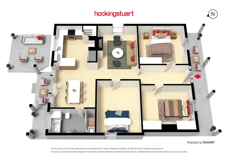 Floorplan of Homely house listing, 304 Eyre Street, Ballarat Central VIC 3350