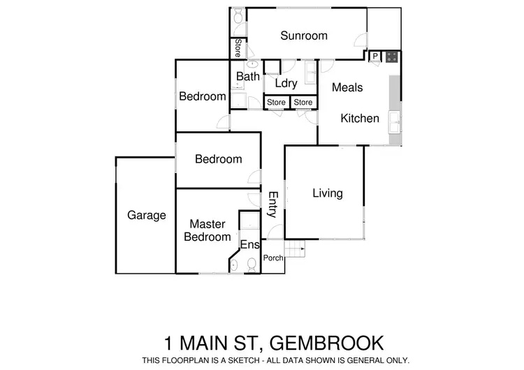 Floorplan of Homely house listing, 1 Main Street, Gembrook VIC 3783