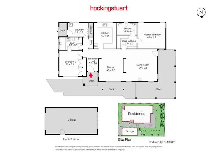 Floorplan of Homely house listing, 30A Camp Street, Daylesford VIC 3460