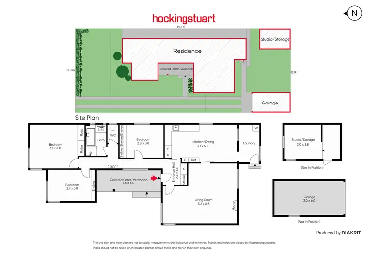 Floorplan of Homely house listing, 10 Currajong Road, Hawthorn East VIC 3123
