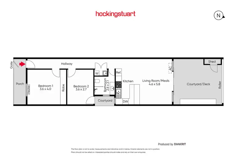 Floorplan of Homely house listing, 56 Raglan Street, South Melbourne VIC 3205