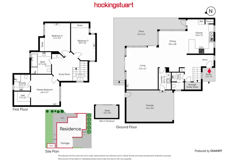 Floorplan of Homely townhouse listing, 2/55 Poath Road, Murrumbeena VIC 3163