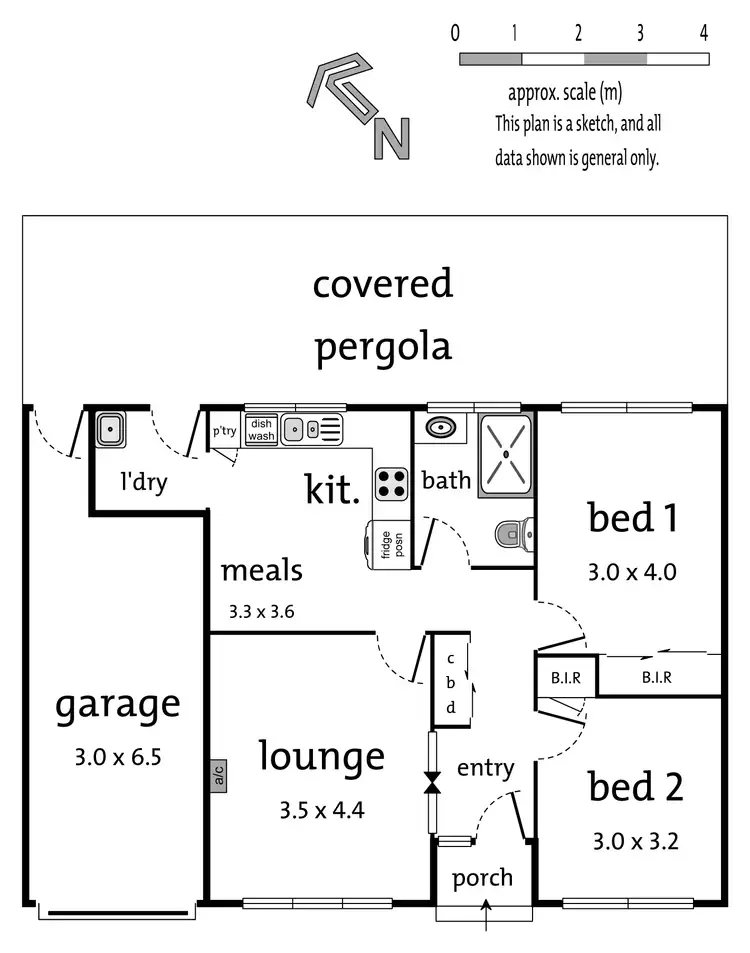Floorplan of Homely unit listing, 2/4-6 Mullum Mullum Road, Ringwood VIC 3134