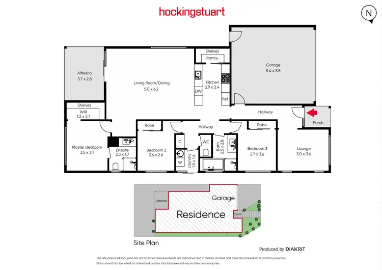 Floorplan of Homely house listing, 7 Charlbury Street, Thornhill Park VIC 3335