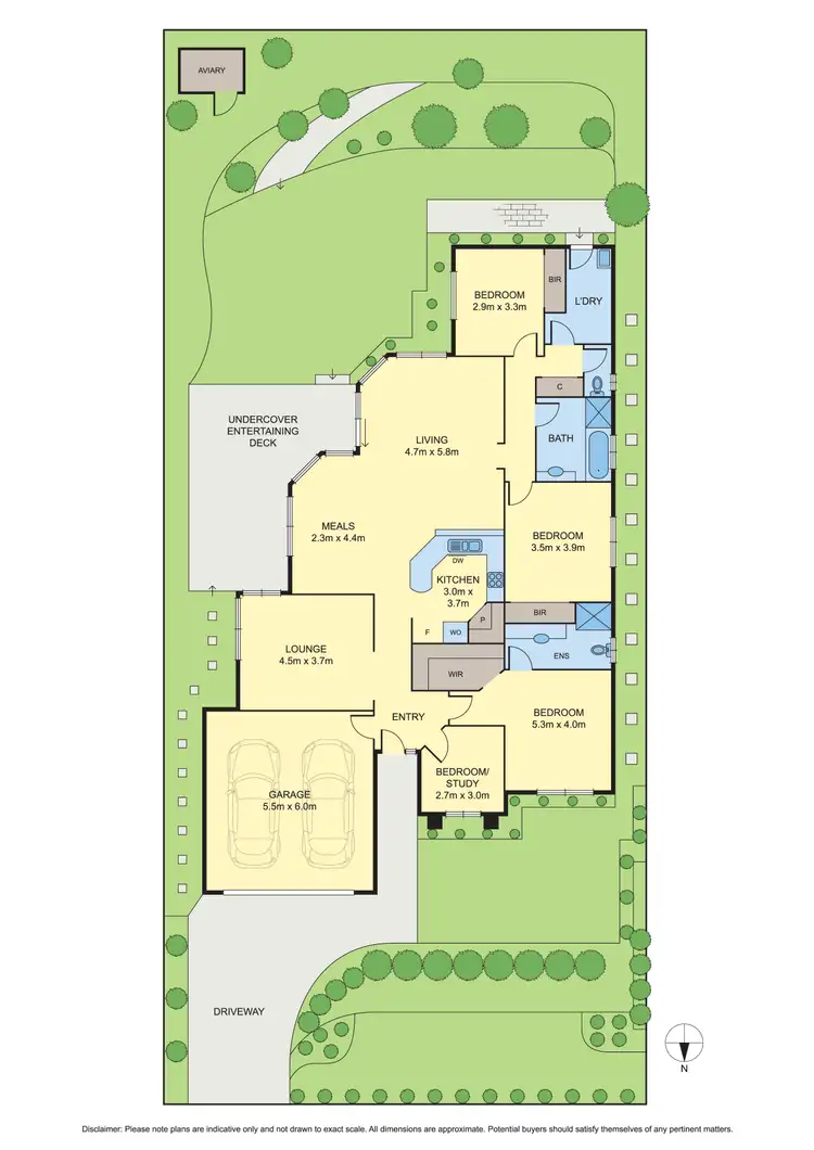 Floorplan of Homely house listing, 18 Plover Way, Whittlesea VIC 3757